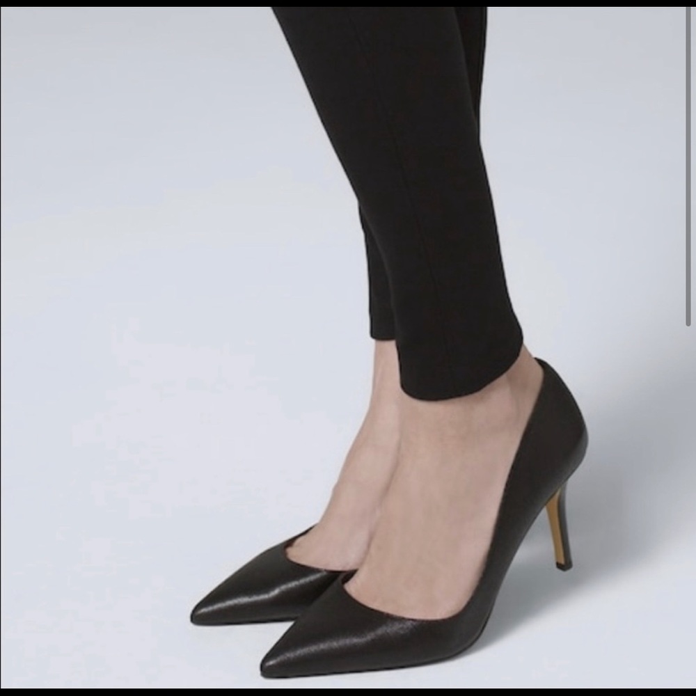 White House Black Market Ella Black heels